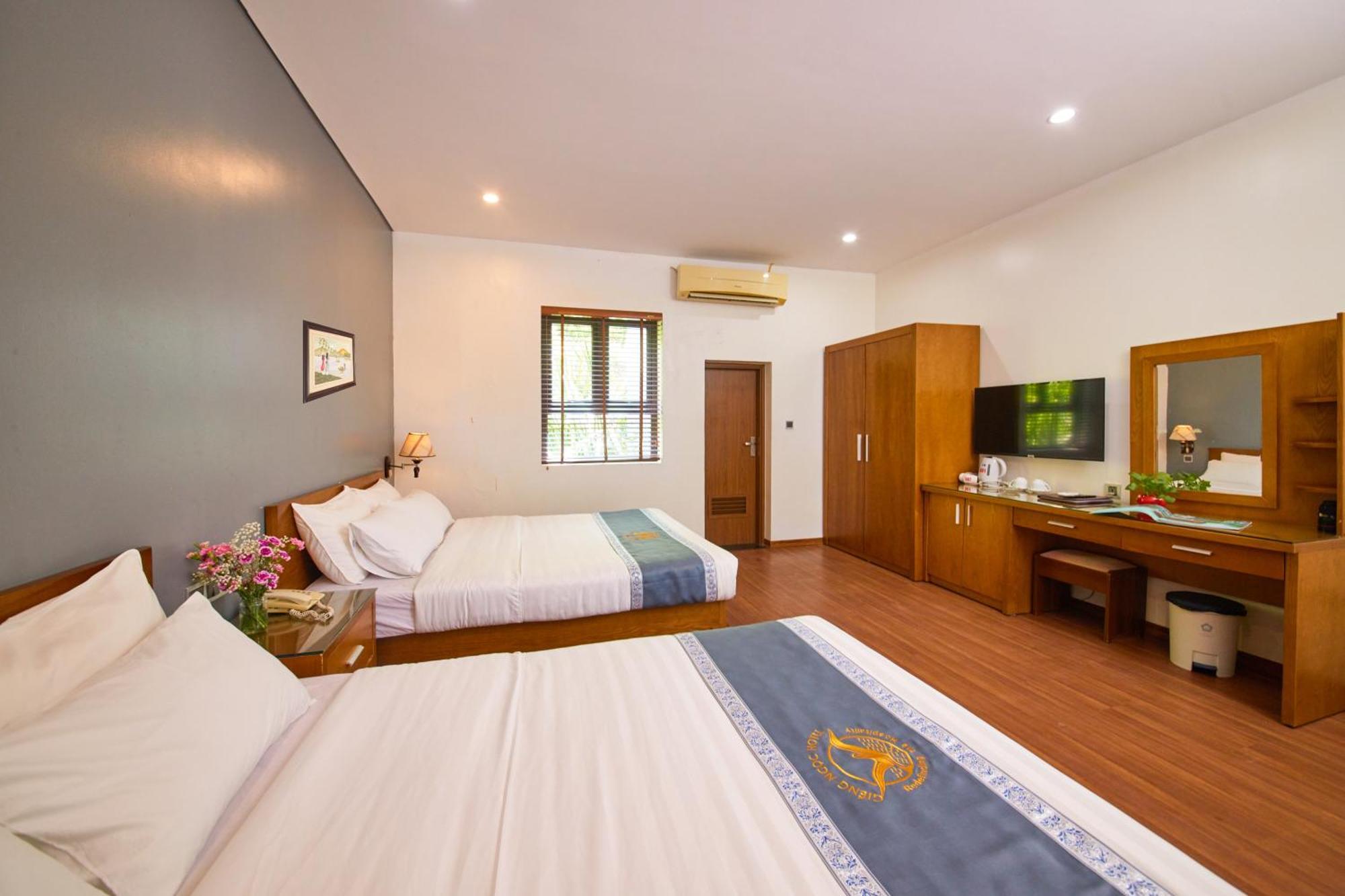 Gieng Ngoc Sea Moutain View Cat Ba Hotel Dong Khe Sau Exterior photo